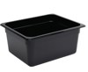 Vogue Black Polycarbonate - GN 1/2 150mm